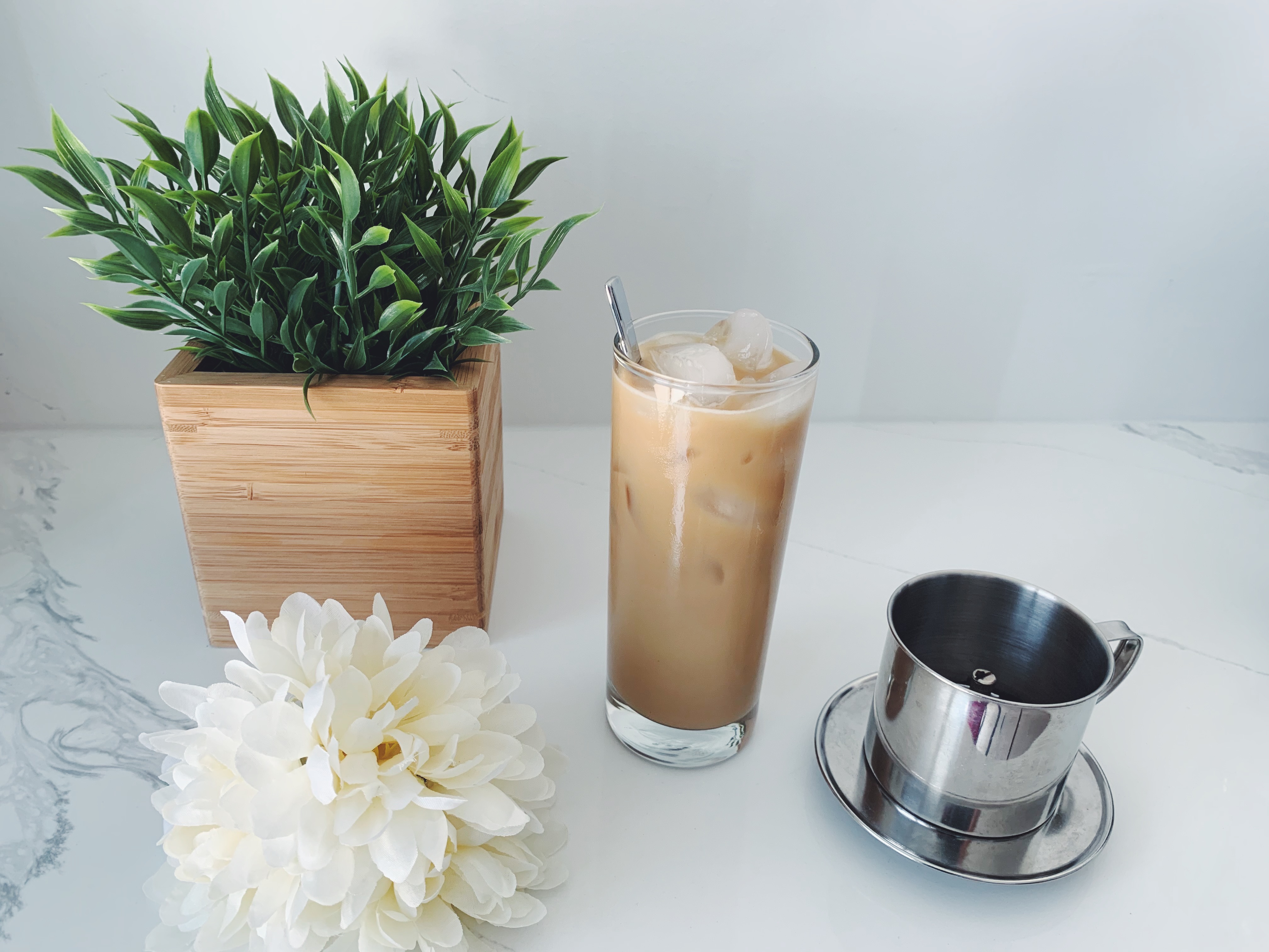 Vietnamese Coffee with condensed milk coffee