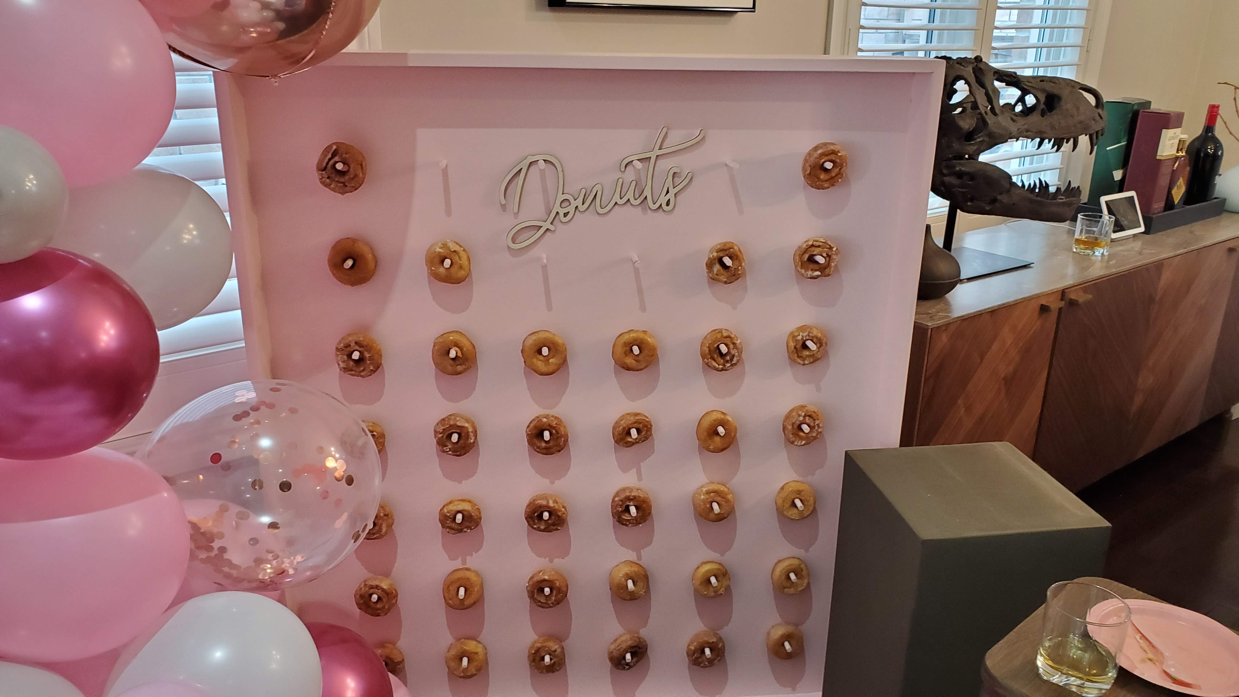 step by step donut peg board
